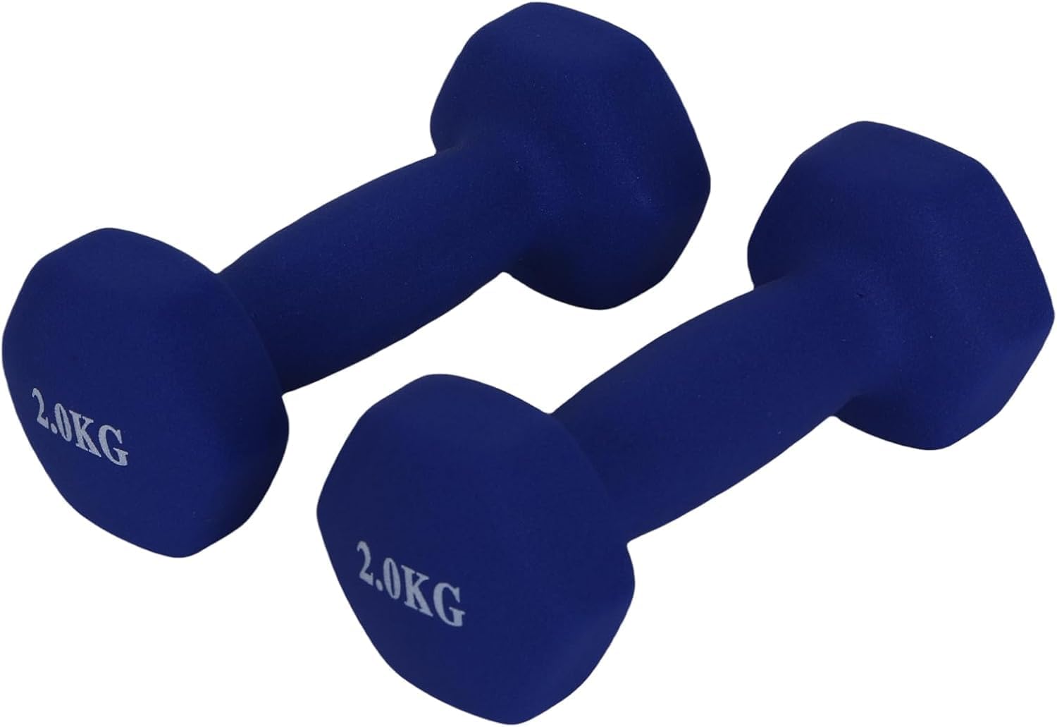 Mancuernas Fijas de Neopreno para Ejercicios en Gimnasio | Material: Hierro con Revestimiento de Vinilo | Pesas para Mujeres y Hombres