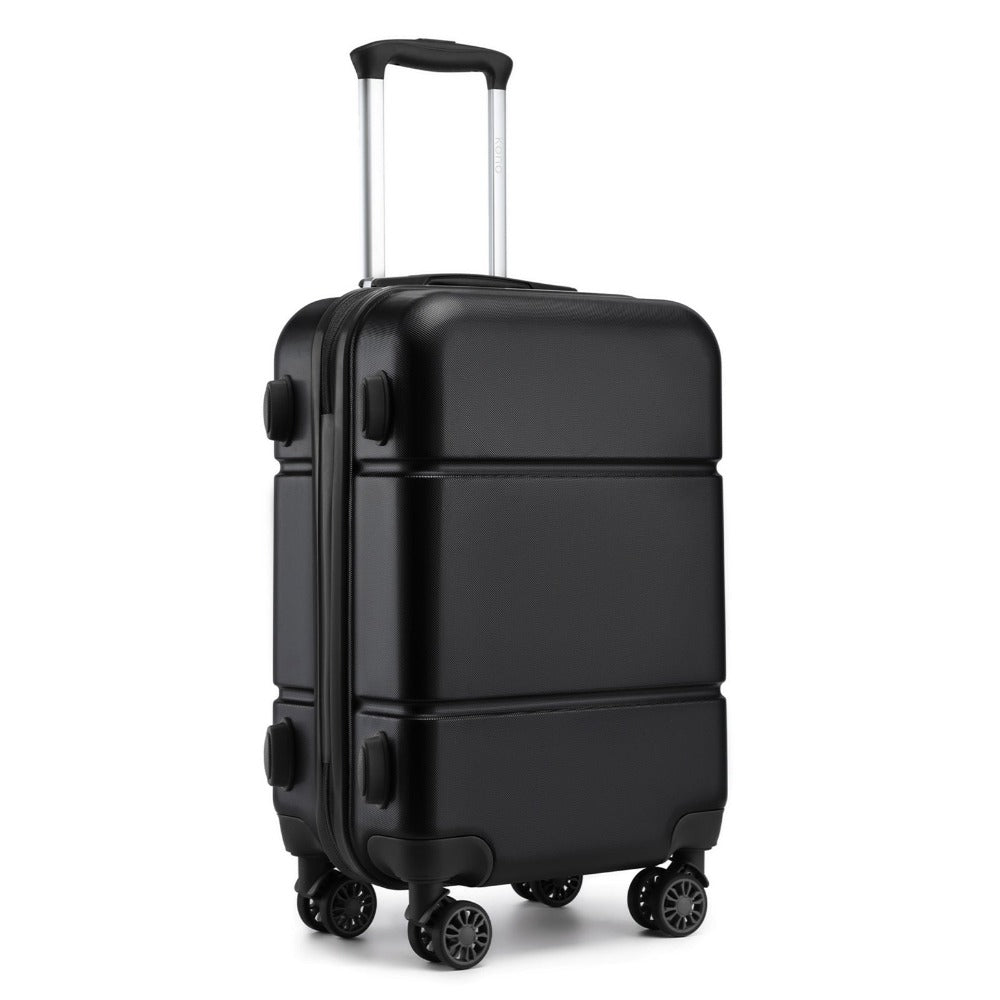 1 pieza de maleta de cabina de 20 pulgadas (55 cm) de ABS prémium con candado de combinación seguro para viajes sin esfuerzo, regreso a clases, regalo de vacaciones