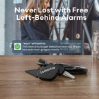 4 piezas ISOOCO Rastreador Mini Global Inteligente - Localizador en Tiempo Real con Alarma Antipérdida de Altos Decibelios, Dispositivo de Seguimiento Bajo Consumo para Coches, Bolsos, Llaves, Equipaje | Compatible con dispositivos iOS (iPhone, iPad, iPod
