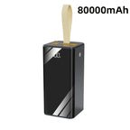 Power bank para carga durante viajes y uso diario | 80000Mah