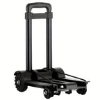 Carro Plegable de Alta Resistencia con Mango Antideslizante y Ruedas Amortiguadoras - Capacidad 77.11 KG, Estructura de Metal Aleado, Agarres de Goma Antideslizantes, Diseño Compacto para Mudanzas, Almacén, Viajes, Equipaje - Ideal para Hogar, Oficina, Us
