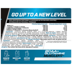 Glutamina + BCAA´s 500g - MuscleFit | Aminoácido