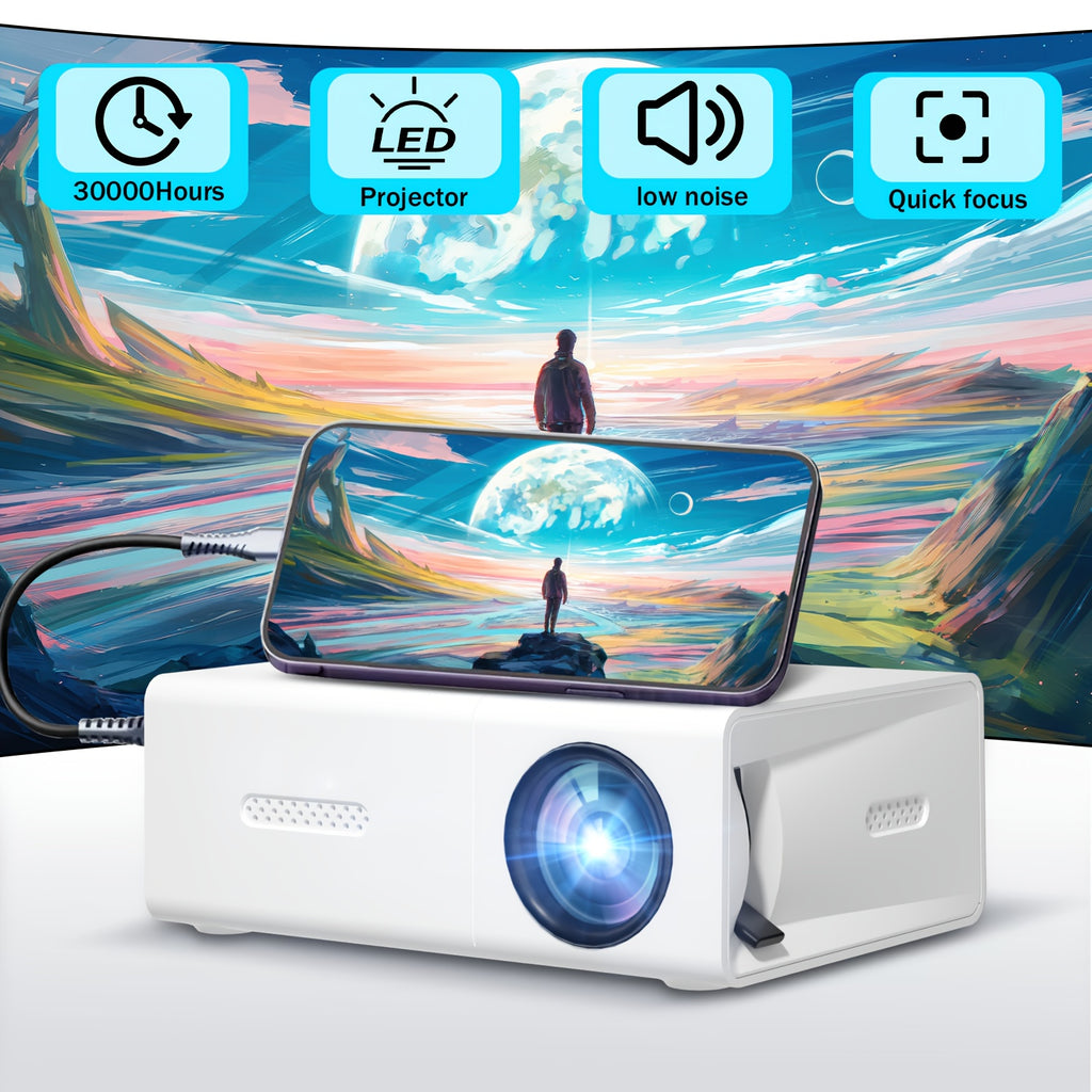 Proyector portátil para cine en casa y presentaciones | 245 l