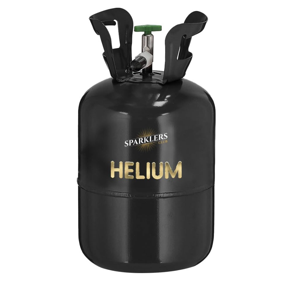 Botella Grande de Helio Gas Helio para 50 Globos - Cilindro Desechable Capacidad 0.40M3 - Ideal para Halloween, Navidad, Bodas, Cumpleaños, Fiestas - Haz que Tus Globos Floten con SPARKLERS CLUB