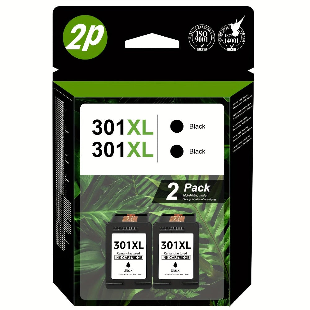 301XL Cartucho de tinta de repuesto negro y color para HP 301XL Compatible con HP DeskJet 1000 1050 1055 1056 1510 1513 1517 2000 2050 2510 2540 OfficeJet 2620 2622 Envy 4500 4502 5530 5532 Impresora, Multipack