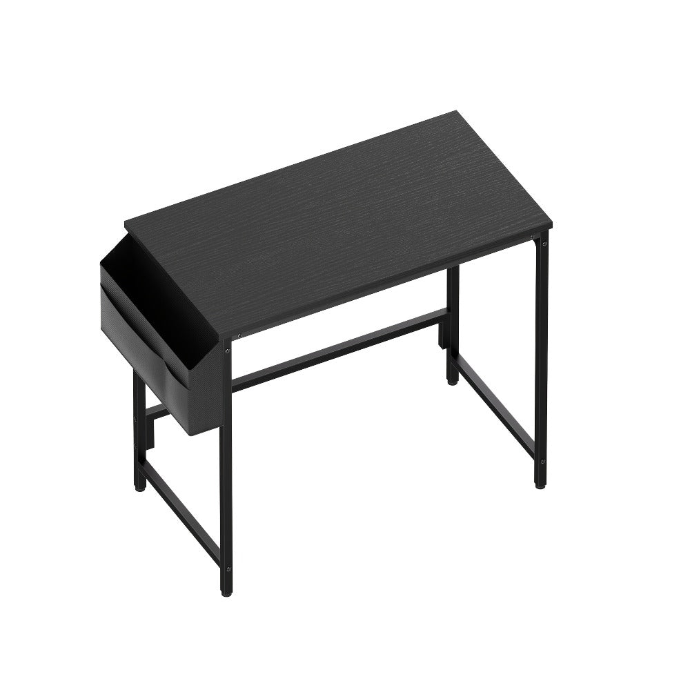 Escritorio, Escritorio para Computadora, Mesa Pequeña, 100 X 48 X 72 Cm/40X19X28In, Mesa de Oficina con Bolsa de Almacenamiento, Mesa para PC para Oficina, Estudio, Dormitorio, Estructura de Metal, Moderno y Fácil