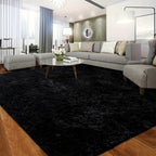 Alfombra para Sala, Alfombra Peluda para Dormitorio, Decoración del Hogar Alfombra Grande, Alfombra Súper Esponjosa y Aterciopelada para Dormitorio, Alfombra Aterciopelada para Decorar Sala de Juegos, Estudio, Alfombra Interior Súper Suave 