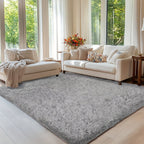 Alfombra para Sala, Alfombra Peluda para Dormitorio, Decoración del Hogar Alfombra Grande, Alfombra Súper Esponjosa y Aterciopelada para Dormitorio, Alfombra Aterciopelada para Decorar Sala de Juegos, Estudio, Alfombra Interior Súper Suave 