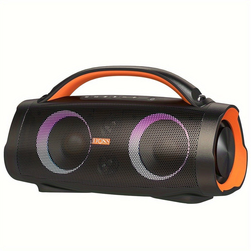 Altavoz Bluetooth graves potentes, Inalámbrico, exterior 100W 5.3 con sonido estéreo