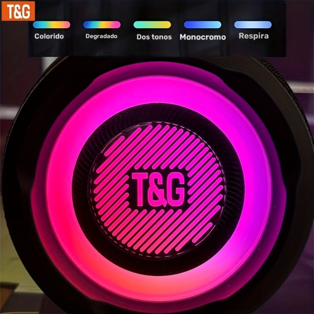 Tablet Altavoz Inalámbrico TG 30W, Altavoz Portátil con Sonido Envolvente Subwoofer