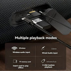 Tablet Altavoz Inalámbrico TG 30W, Altavoz Portátil con Sonido Envolvente Subwoofer