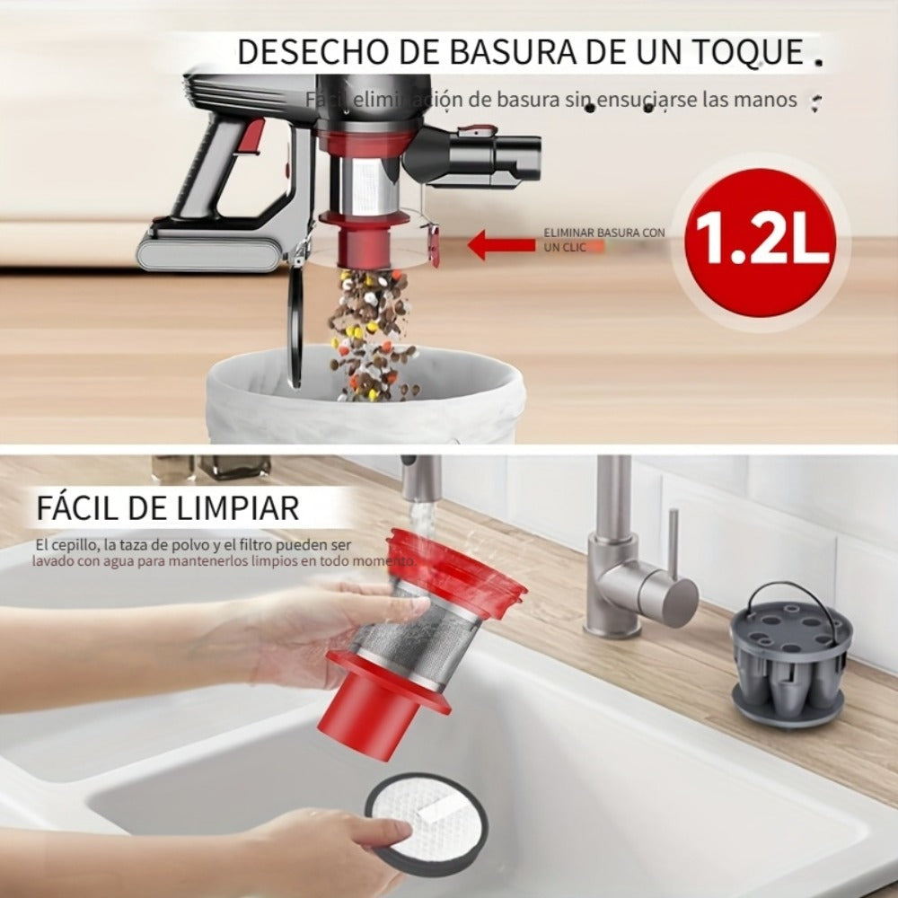 Aspirador Aspiradora inalámbrica recargable para uso doméstico