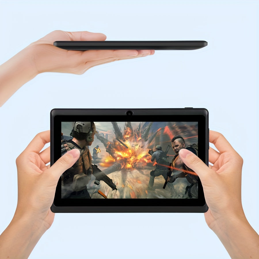Tablet | Tablet Android 14 de 7 pulgadas, con 4GB (2GB+2GB) de RAM, 32GB de ROM, batería de 3500Mah, procesador de cuad core de alta frecuencia