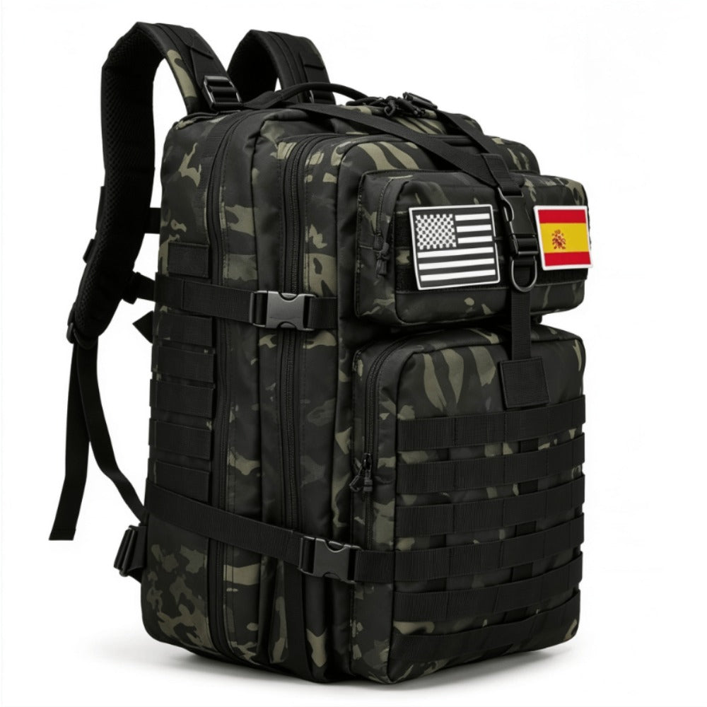 Mochilas táctica 45L Gran Capacidad Mochila Crossfit Plegable Mochila para acampar,mochilas de senderismo, trekking mochila para viajes