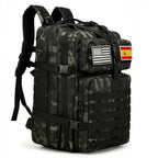 Mochilas táctica 45L Gran Capacidad Mochila Crossfit Plegable Mochila para acampar,mochilas de senderismo, trekking mochila para viajes