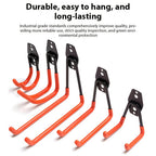 Set de ganchos de garaje para pared 12 piezas | Herramientas, escaleras y bicicletas