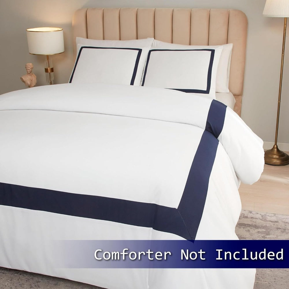 Juego de Funda Nórdica - Conjuntos de Edredón de Microfibra Suave y Lujosa con Fundas de Almohada - Cubierta para Edredón de Calidad Hotelera Sin Planchar