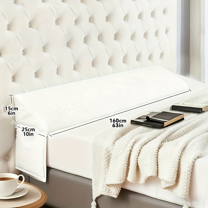 Almohada de cama | Almohada Cura para Cama, Relleno para Espacio de Cama, Almohadas Triangulares, Cierres de Cabecero, Reposacabezas para Dormir