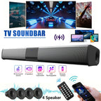 Barra de sonido inalámbrica extraíble para TV música y cine en casa | extraíble