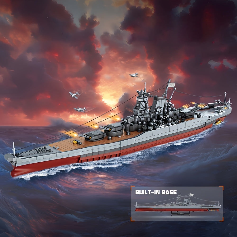 2569 piezas, Set de bloques de construcción de barcos 1:300, la mejor decoración para el estante de colección de barcos de navegación MOC, el mejor regalo para amigos que aman los barcos y les gusta construir bloques de construcción, M7001