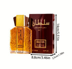 Sudan Agua de Colonia de Lujo para Hombre, Fragancia de Oriente Medio, Almizcle Floral Fresco y de Larga Duración, Regalo Ideal para Hombres, Adecuado para Citas y Regalos Diarios (100ml+3ml)