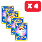 4 Cartas Pokémon EX – Juego de 4 Cartas EX Oficiales Japonesas, Raras o Brillantes