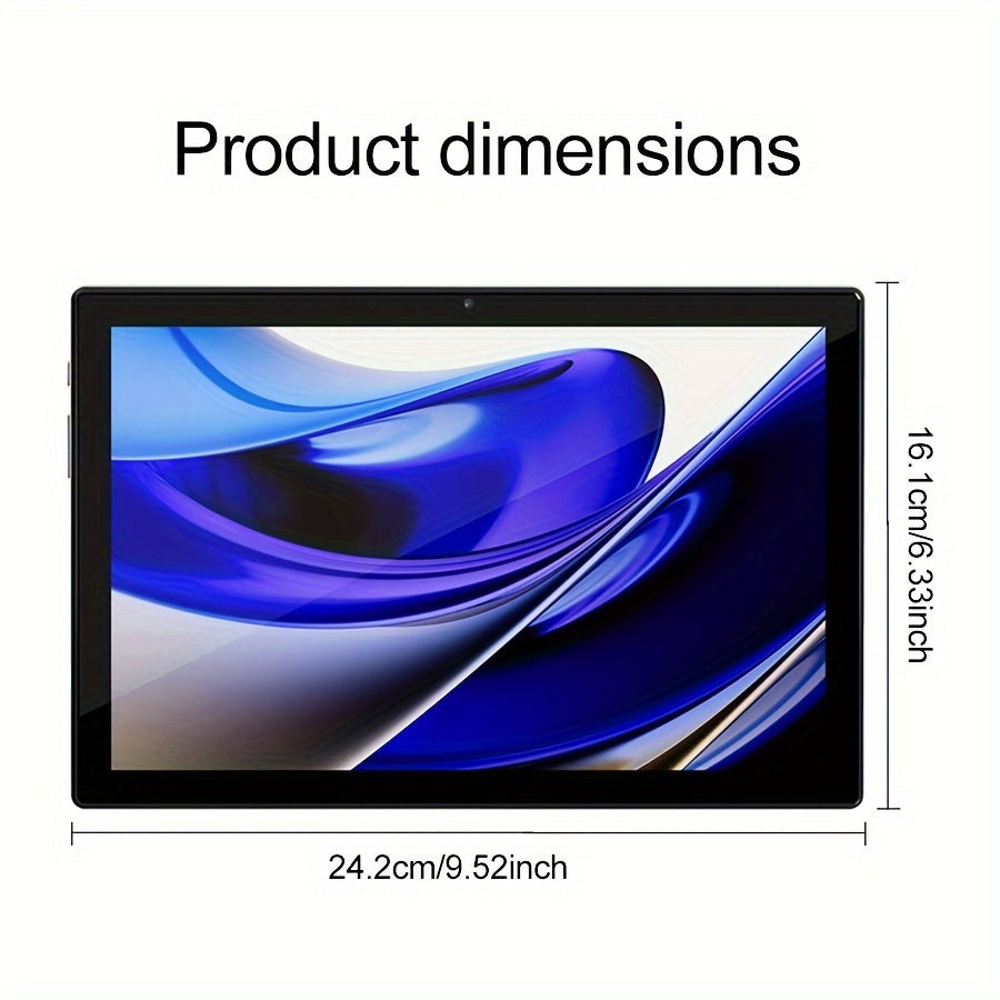 Tabletas Android | Tableta Android 14 de 10.1 Pulgadas, Tabletas 2 en 1 con Teclado, Ratón, Funda, Stylus, 128GB ROM y 12GB RAM (4GB+8GB), Doble