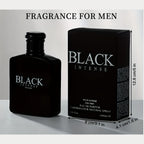 Un juego de tres colonias para hombre (botellas roja/negra/azul, se pueden vender por separado), con capas ricas de fragancia, que muestran el encanto individual y un temperamento maduro y misterioso