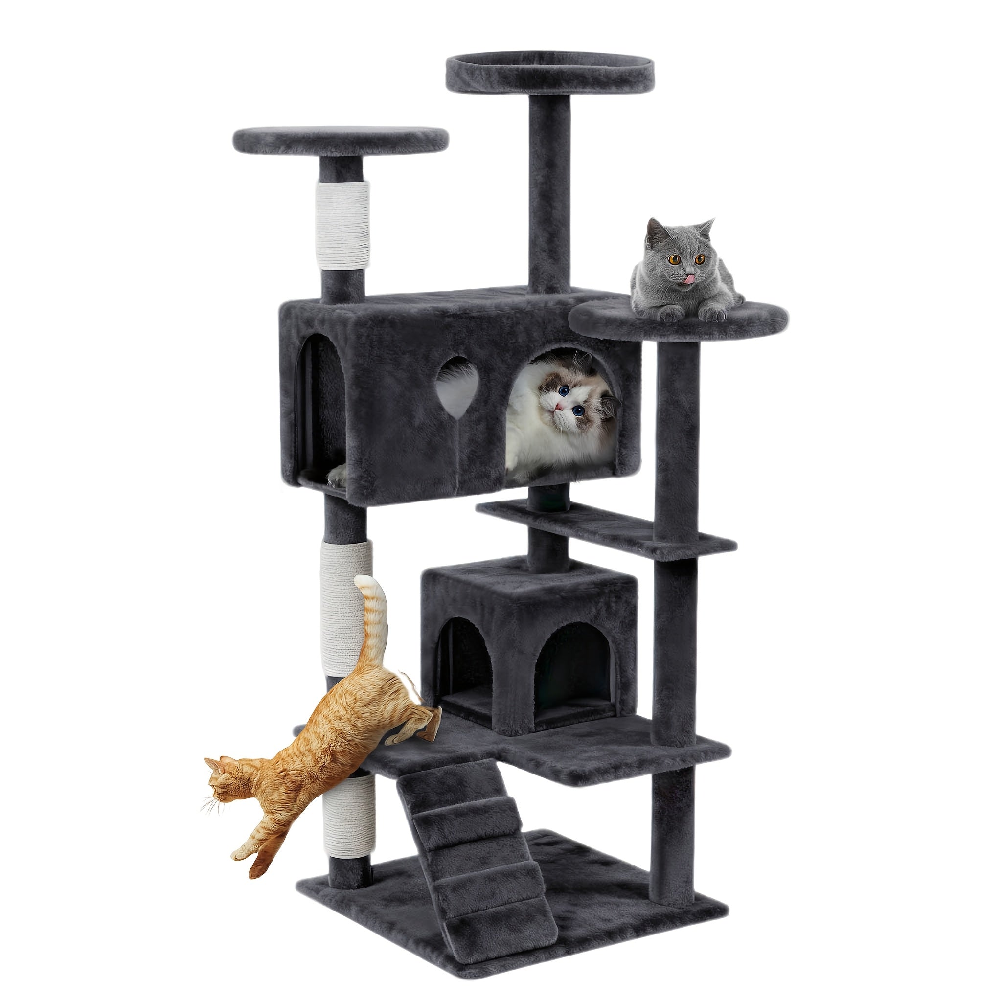 Rascador para gatos 130 cm | Juego y cuidado de las uñas