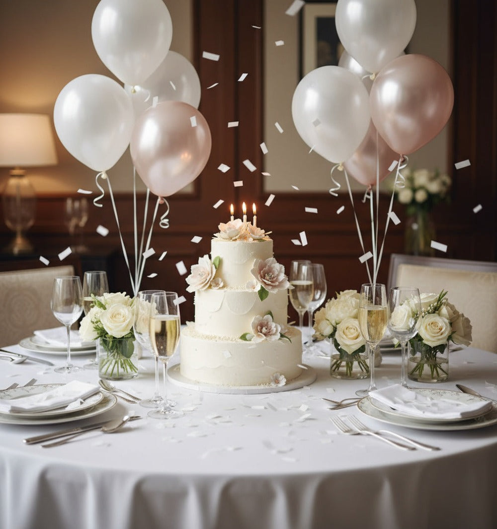 6 Unidades Cañón de Confeti Blancas de Tiras Rectangulares de Papel de 50cm – elegante y mágico, fácil de usar, efecto romántico tipo nieve, ideal para bodas, pedidas de mano, aniversarios, 15 años, graduaciones, baby showers y eventos especiales