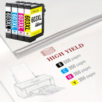 Cartuchos de tinta compatibles 603XL para varios modelos Epson Expression Home y Workforce, disponibles en paquetes de 1 a 10