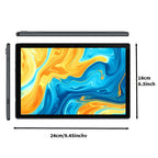 Tableta QDDQ Android 15, 12 (4GB+8GB) RAM, 64GB ROM, Pantalla LED de 10.1 pulgadas, 6000mAh, WiFi, Tablet PC, Dos versiones opcionales: [Tableta con teclado, ratón sin varillas, funda, lápiz óptico (no electrónico)] / [Solo tableta], USB-C (sin adaptador)