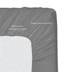 Juego de Sábanas Ligero Suave Fresca 4 Piezas para Cama de 90/105/135/150 cm – 100%Microfibra – Incluye Sábana Bajera Ajustable con borde elástico de 25 cm de profundidad, Sábana Encimera y 2 Fundas de Almohada – Suave, Transpirable y Confortable