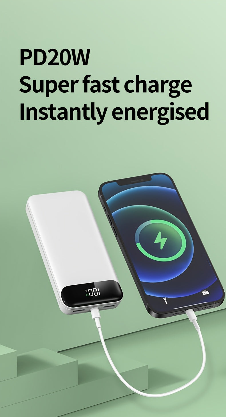Power bank para carga durante viajes y uso diario | 50000mAh y Extraíble