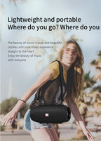 Altavoz Bluetooth | Altavoz Estéreo Inalámbrico Portátil TG534 con Clasificación IPX4 y Doble Altavoz, TWS Estéreo Manos Libres para