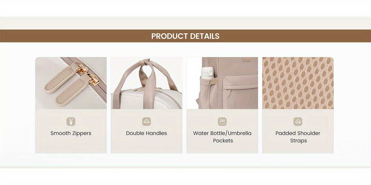 Mochilas | Mochila LOVEVOOK para Mujer, Bolso Escolar Grande para Laptop de 15.6 y 43.94 cm, Mochila de Viaje, Equipaje de Mano para Avión 40 X