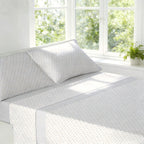 Juego de cama de 3/4 piezas apto para todas las estaciones, que incluye una sábana, una sábana ajustable y fundas de almohada. Medidas: 90 cm, 105 cm, 135 cm, 150 cm y 180 cm