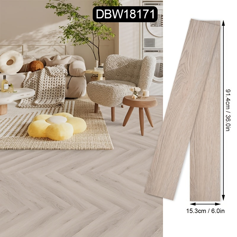 Suelo de vinilo autoadhesivo 36 piezas | Cocina baño salón y reforma DIY