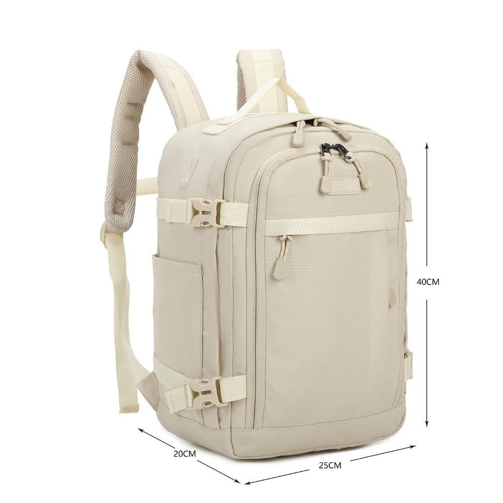 Mochila de cabina 40 x 20 x 25 cm (20 L) | Mochila ideal para viajes en avión | Mochila de cabina para hombre y mujer para el trabajo, viajes, senderismo y escuela