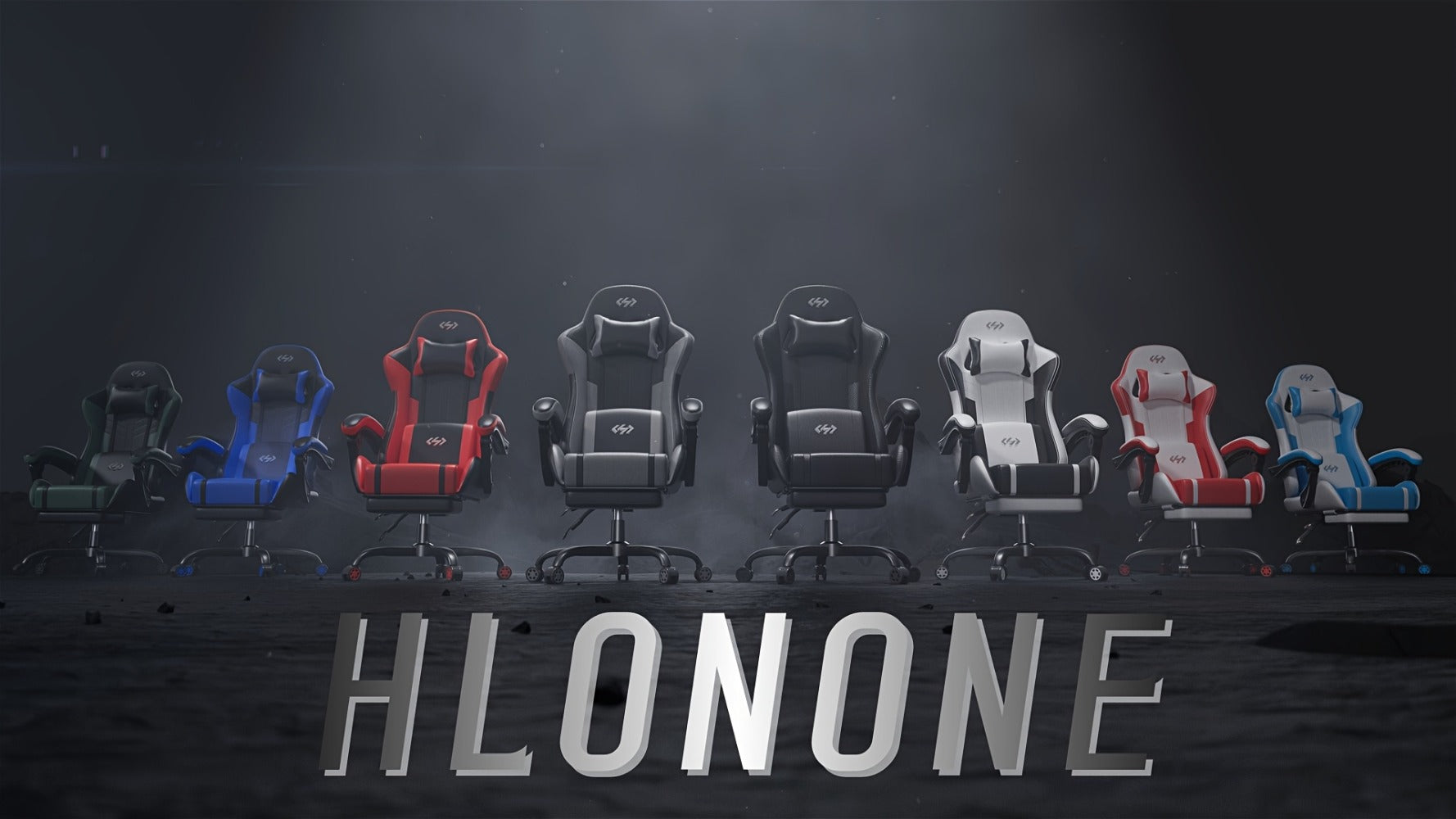Silla Gaming con Masaje Lumbar Incorporado, Diseño Ergonómico Soporte Lumbar Ajustable y Reposacabezas, Silla de Computadora Giratoria de 360 Grados Reclinable para Oficina, Ideal para Juegos/Trabajo de Larga Duración