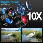 Gafas de visión nocturna para adultos, binoculares 1080P con cámara, gafas infrarrojas para cazador, dispositivos tecnológicos geniales para acampada/náutica, regalo de electrónica digital, regalos de caza para hombre/papá/esposo