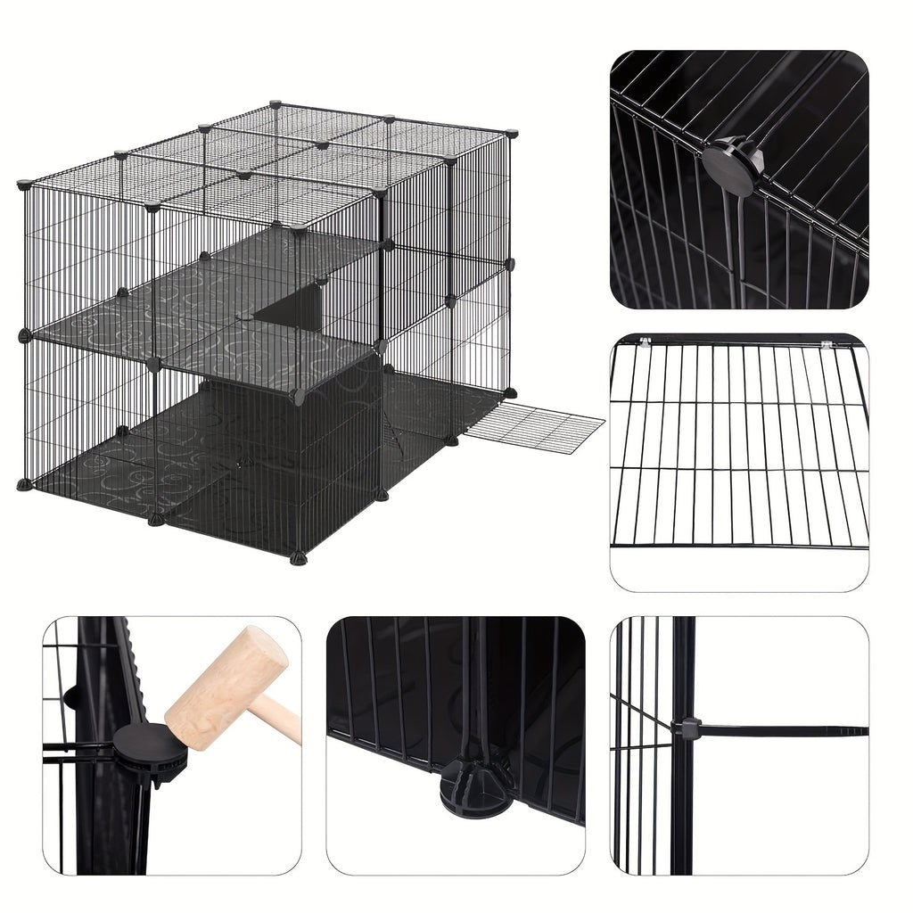 Corral para mascotas 1.5 cm | Perros gatos conejos y animales pequeños