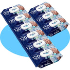 Toallitas Húmedas, Cuidado e Hidratación Profunda, Fibras Ultrasuaves ideales para Piel Sensible, Perfume Fresco, Packs de 3/6/9/12 Unidades, 360/720/1080/1440 Toallitas - Bestline