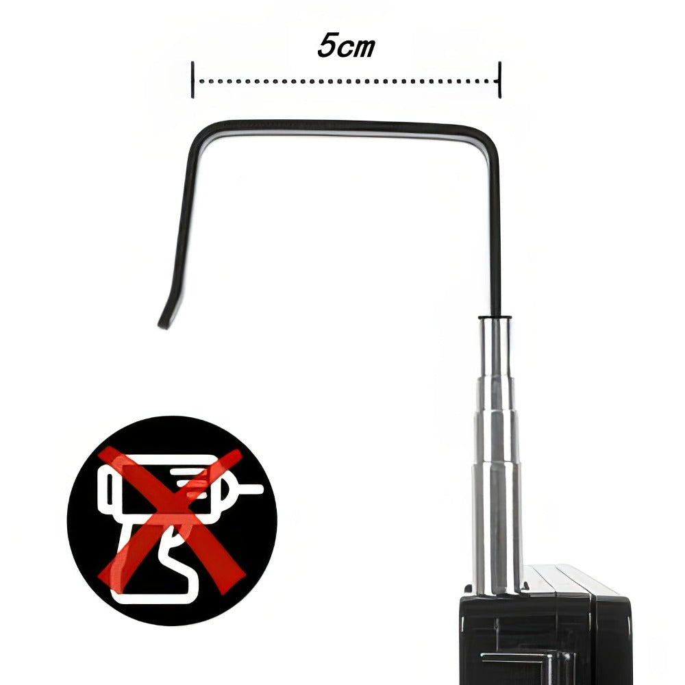 Espejo de tocador plegable de 3 secciones, vista ajustable de 360 grados, ganchos telescópicos, vidrio templado de 30X19 cm, marco de ABS, portátil y plegable para corte de pelo, peinado, afeitado