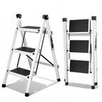 VORTEX Escalera plegable doméstica de acero aleado antideslizante