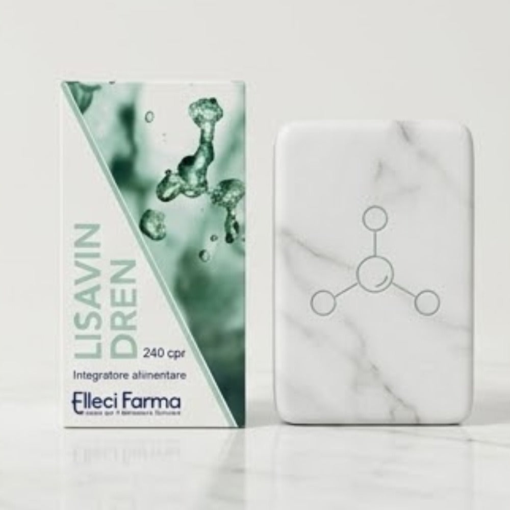 LisavinDren – Suplemento Dietético con Orthosiphon, Bromelina, Hinojo, Gymnema, Diente de León, Vitaminas y Minerales – 240 Tabletas