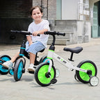 UBRAVOO Fit 'n Joy Bicicletas Infantiles, Bicicleta de Equilibrio 4 en 1 para Niños con Pedales y Estabilizadores, Bicicleta de Triciclo a Bicicleta para Niños y Niñas de 2 a 5 Años
