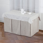 PAÑO CAMILLA RECTANGULAR CHENILLA 8 FUELLES + TAPETE VIVID TORRAL
