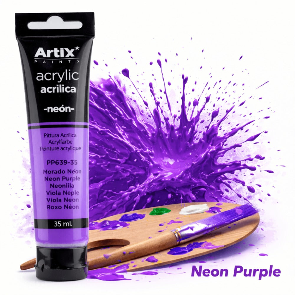 1x Pintura Acrílica 35ml, Colores Surtidos