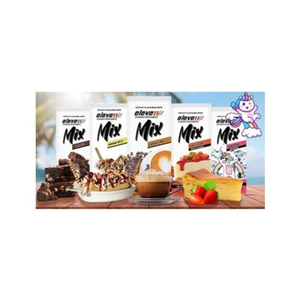 BEBIDAS MIX de ELEVEN FIT, 20 Sobres de Sabores Variados SIN AZÚCAR, Bebidas Instantáneas, 9g x 20 Sobres